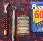 Gillette Sensor Excel   Generic Metal Handle  20 Total Carts Fits Sensor excel