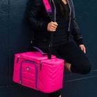 6 Pack Fitness Bag 300 Fitness Travel Fit Bag Shoulder Strap Meal Lunch Box New 