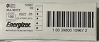 Box Of 100 Fresh Energizer Watch Silver Oxide Batteries 364 363 Sr621sw Battery