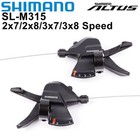 Shimano Altus Sl M315 Shifter 2 3 7 8 21 Speed Trigger Rapidfire M310 New