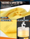 1 Car Wash Chamois Shammy Towel Synthetic Super Absorbent Drying Cloth Wipe Auto