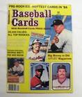 Baseball Cards Magazine Lot Of 4 Vintage Issues 1984 With Cards
