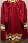 Ccm Calgary Flames Nhl Hockey Jersey Red White Yellow Adult Fan Vintage 90s Xl