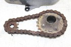2003 Suzuki Quad Sport Lt 80 Front   Rear Sprockets W  Chain Guard 43056