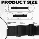 2 Pack Luggage Straps For Add A Bag Bungees  Suitcase Adjustable Belt 2-in-1 Lug