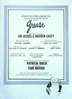 Vintage Grease On Broadway Program 1973 A New 50 s Rock N  Roll Musical
