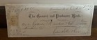 Lot Of 4 Grocers And Producers Bank Providence Ri  Canceled Check  1870   s  am    