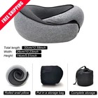 Neck Travel Pillow Memory Foam Neck Pillow Comfort Compact Ergonomic For Travel