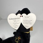 Ty Beanie Baby    the End    Black Bear Plush 1999 Vintage For Ages 3  4-7