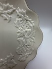 Lenox Holiday Hostess Collection Oval China Tray Platter White   Gold Trim