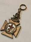 Vintage Jewel Badge Medal Catholic Order Of Foresters Maltese Cross Deer Fhc