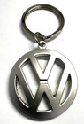 Volkswagen Metal Key Chain Keyring Fob Silver