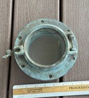 Vintage Nautical Ship s Porthole - Solid Brass bronze - Weathered Coastal Decor