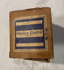 Western Electric Telegraph Morse Sounder 3c 140 Ohms On Wood Base Original Box