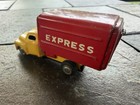 Vintage Japan Tin Litho Express Friction Powered Box Truck