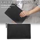 2000    Fire Proof Money Bag Fireproof Document Pouch Waterproof Safe Cash M Size