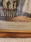 Vintage La Mode Illustree Print For A French Magazine