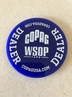 Real Authentic Official World Series Of Poker Wsop Dealer Button Wsop Rare Nice 