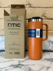 Rtic 20 Oz Double Wall Insulated Travel Mug  Tumbler   Dark Orange   Brand New