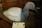  3 Antique 1930s-40 s Original Animal Trap Co Wood Duck Decoy Pascagoula Ms