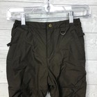 Lands End Kids Size 6x Snow Winter Pants Solid Brown Girls Youth