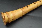 Japanese Antique Vintage Shakuhachi Flute Instrument Length 55 0cm Bamboo Japan