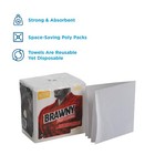 Georgia-pacific Professional 25024 Brawny Industrial Heavy Duty Qrtrfld Shop