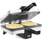 Non-stick Krumkake Baker Makes 2 Cookies Cannoli Cone Maker Kitchen Gift