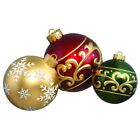 Home Accents 3pc Christmas Jumbo Ornament Set Holiday Yard   Home Decoration