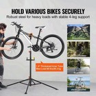 Bicycle Repair Stand 80 Lbs Steel Bike Workstand Height Adjustable Magnetic Tool