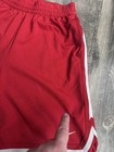 Nike Dri-fit Men   s Red Mesh Basketball Shorts Xl 7  Drawstring Pockets