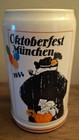 1984 Oktoberfest Munchen Rastal Artist Emil Sogor Signed 1 Liter Beer Stein Vtg