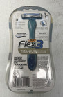 Bic Flex 3 Titanium Disposable Razors Men 4 Count Pack New - Free Shipping 