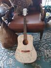 Fender Fa-100 Acoustic Guitar Signed By Veterans Playable Condition W  Gig Bag