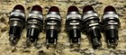  6 - Dialco 75w 120v Panel Mount Indicator  Type  Red Jewel Pilot Lights