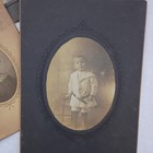 Lot Of 5 Antique Portrait   Family Photos 