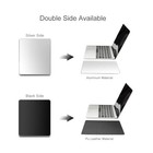 Metal Aluminum Mouse Pad Mat Hard Smooth Magic Thin Mousead Double Side Waterpro
