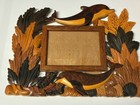 Hawaiian Aloha Wood Art By The Le Family Wood Carved Frame wall Art Preowned