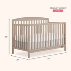 Odelle 5-in-1 Convertible Crib  Converts From Baby Crib To Toddler Bed  Day Bed 