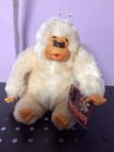 Vintage Russ Baby Gonga Stuffed Plush 1978 Cream Gorilla Monkey No Tags 8  Used