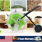 Walk Behind Garden Seeder Precision Row Seed Spreader Lawn Planter Applicator