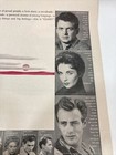 Giant James Dean Liz Taylor 2 Page Advertisement Alka-seltzer Phillip Morris Vtg