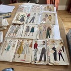 Lot Of 30 Vintage 50   s And 60   s Sewing Patterns simplicity  Mccall  Butterick