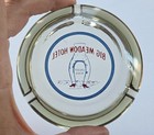 Vintage Big Meadow Hotel Lovelock Nevada Glass Advertising Ashtray Casino Club