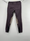 R j  Classic Riding  Girls  Pants Burgundy Pants 10r  Good Cond