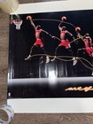 Vintage 1992 Original Nike Bulls Michael Jordan   5228 Art Of The Dunk Poster