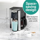 Hamilton Beach Flexbrew Advanced 5-in-1 Programmable 12 Cup Drip And Single Serv
