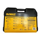 Dewalt 142 Piece Mechanics Tool Set 1 4   3 8 Drive Sae Metric Dwmt45425 New