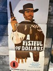 Very Rare Fistful Of Dollars Clint Eastwood Daybill Cinema Poster