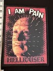 Vintage Hellraiser Pinhead Patch 2005 I Am Pain Horror Movie Licensed Embrorare